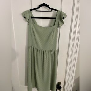 Shein XL Green Dress